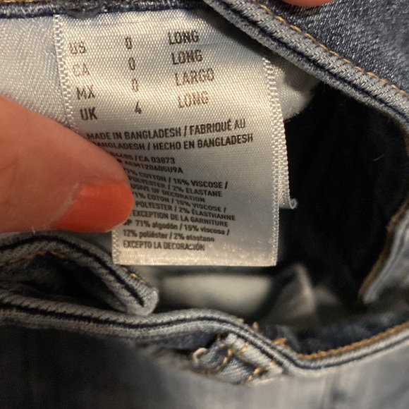 American Eagle Skinny Jeans 0 Long 2 pairs - Picture 4 of 7